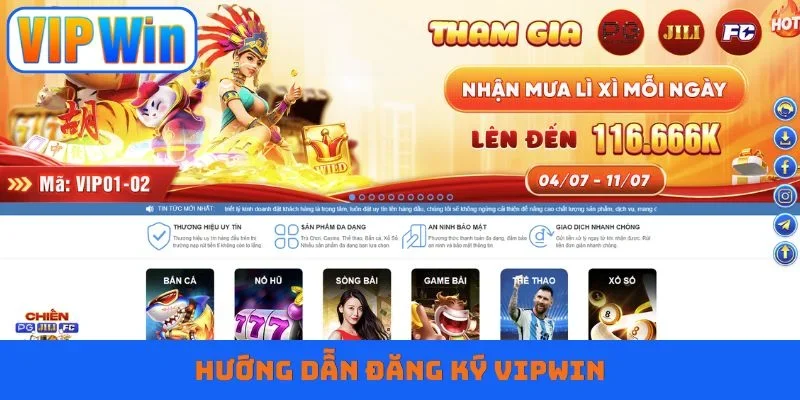 Đăng ký Vipwin